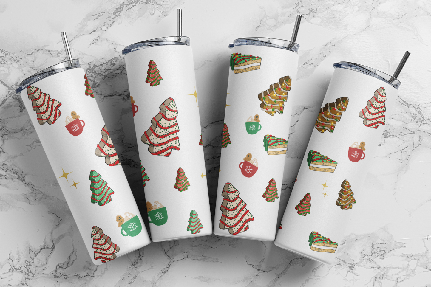 Christmas Treats - Sublimation 20 oz tumbler